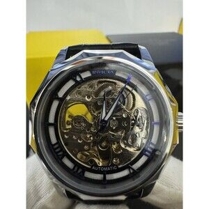 Invicta Objet D Art Automatic Men's Watch w/ Skeleton Dial - 42mm, Black 69126
